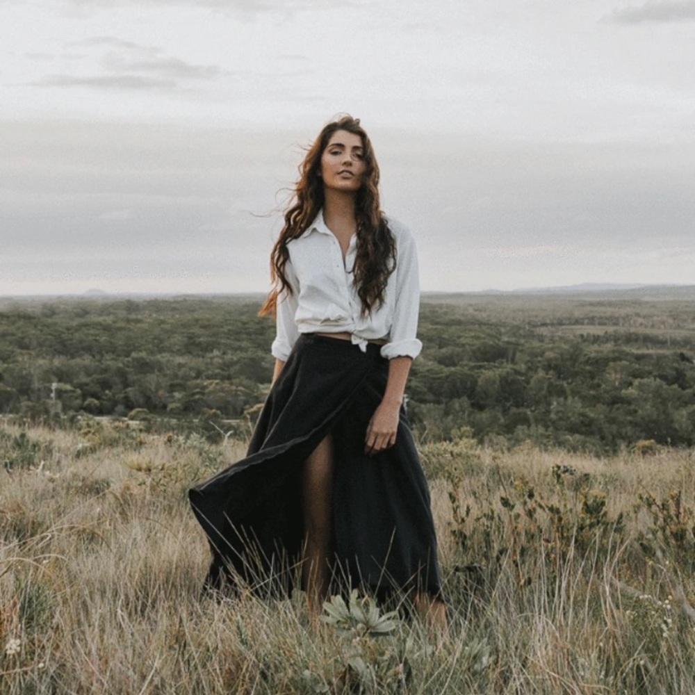 NWT Eco Friendly Tasi Travels Tencel Wrap Dress 🌿